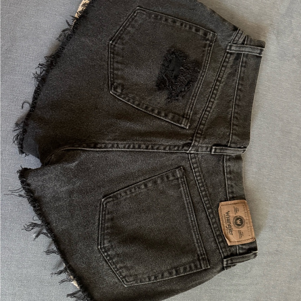 Wrangler black Jean shorts